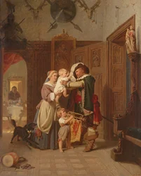 Die Rückkehr des Kavaliers, 1855